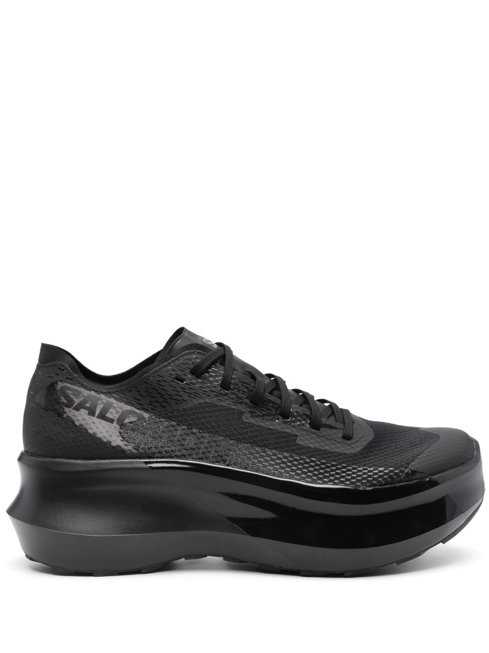 Comme des Garçons Homme Plus x Salomon Phantasm logo印花运动鞋 - 黑色