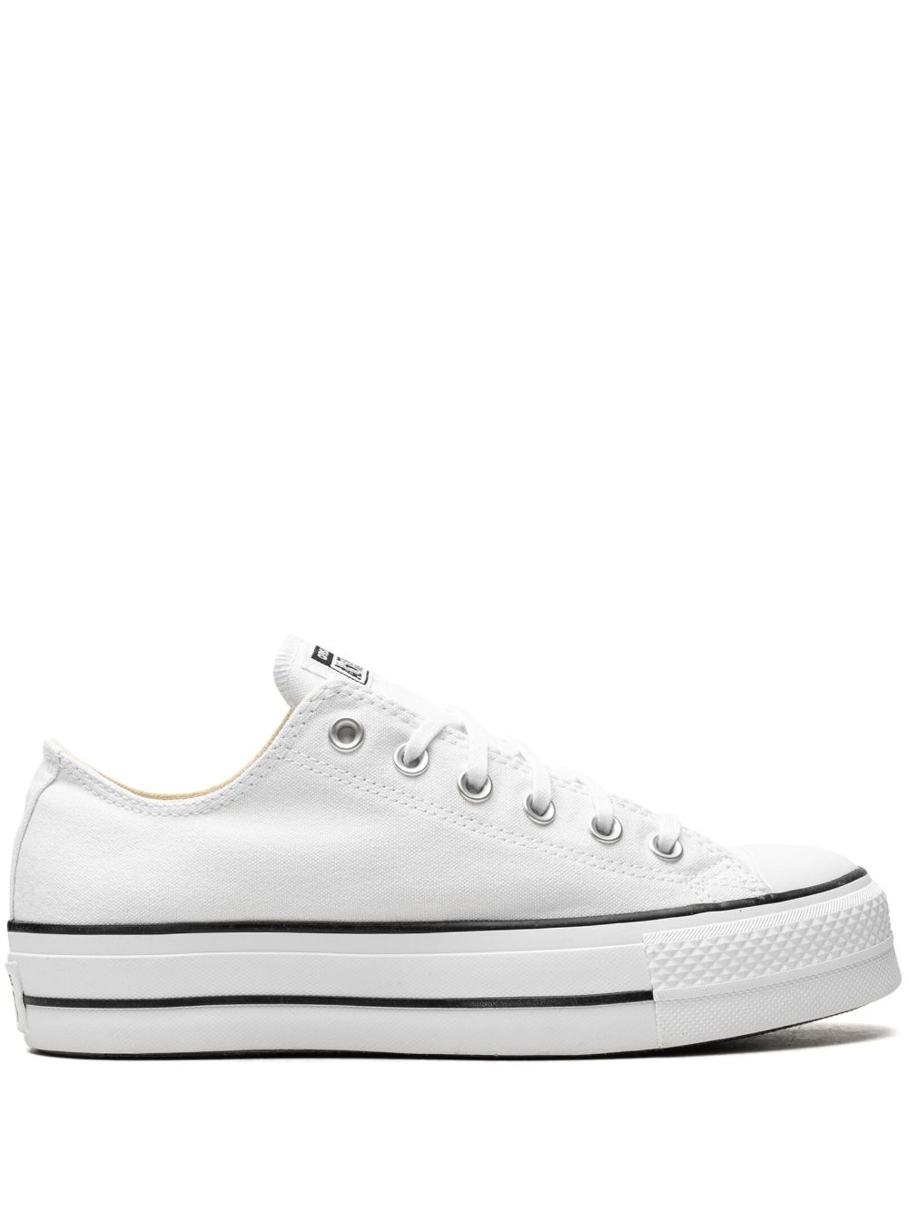 Converse Chuck Taylor All Star Lift Platform Canvas 运动鞋 - 白色