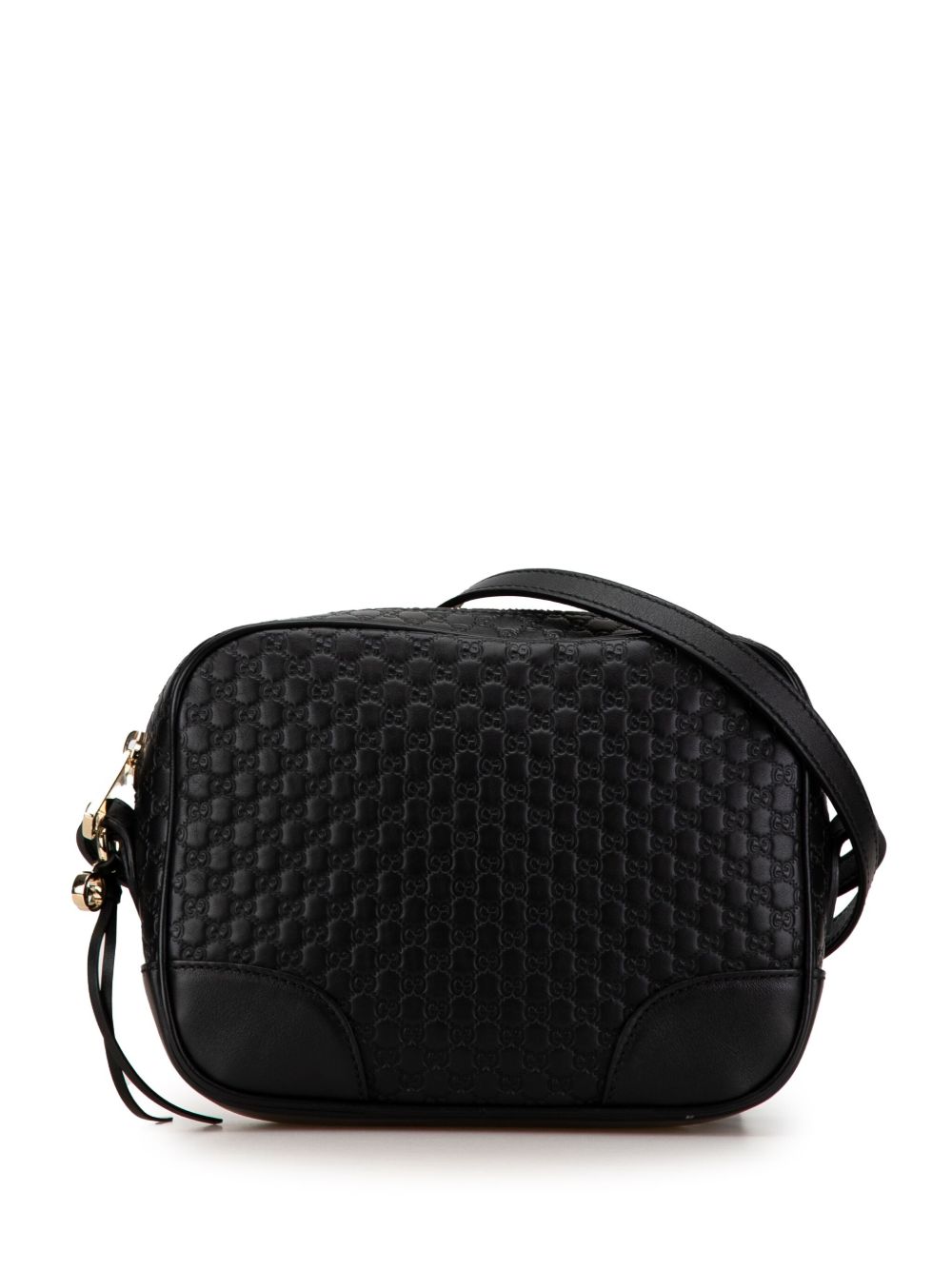Gucci Pre-Owned Mini Microguccissima Bree 斜挎包（2000-2015年典藏款） - 黑色