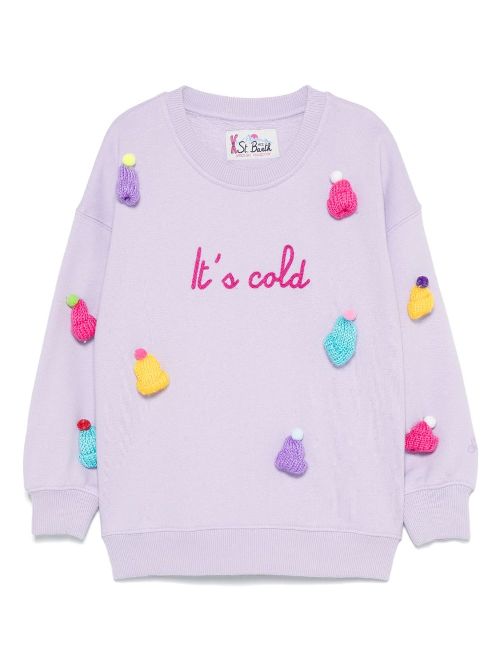 MC2 Saint Barth Kids Briony 卫衣 - 紫色