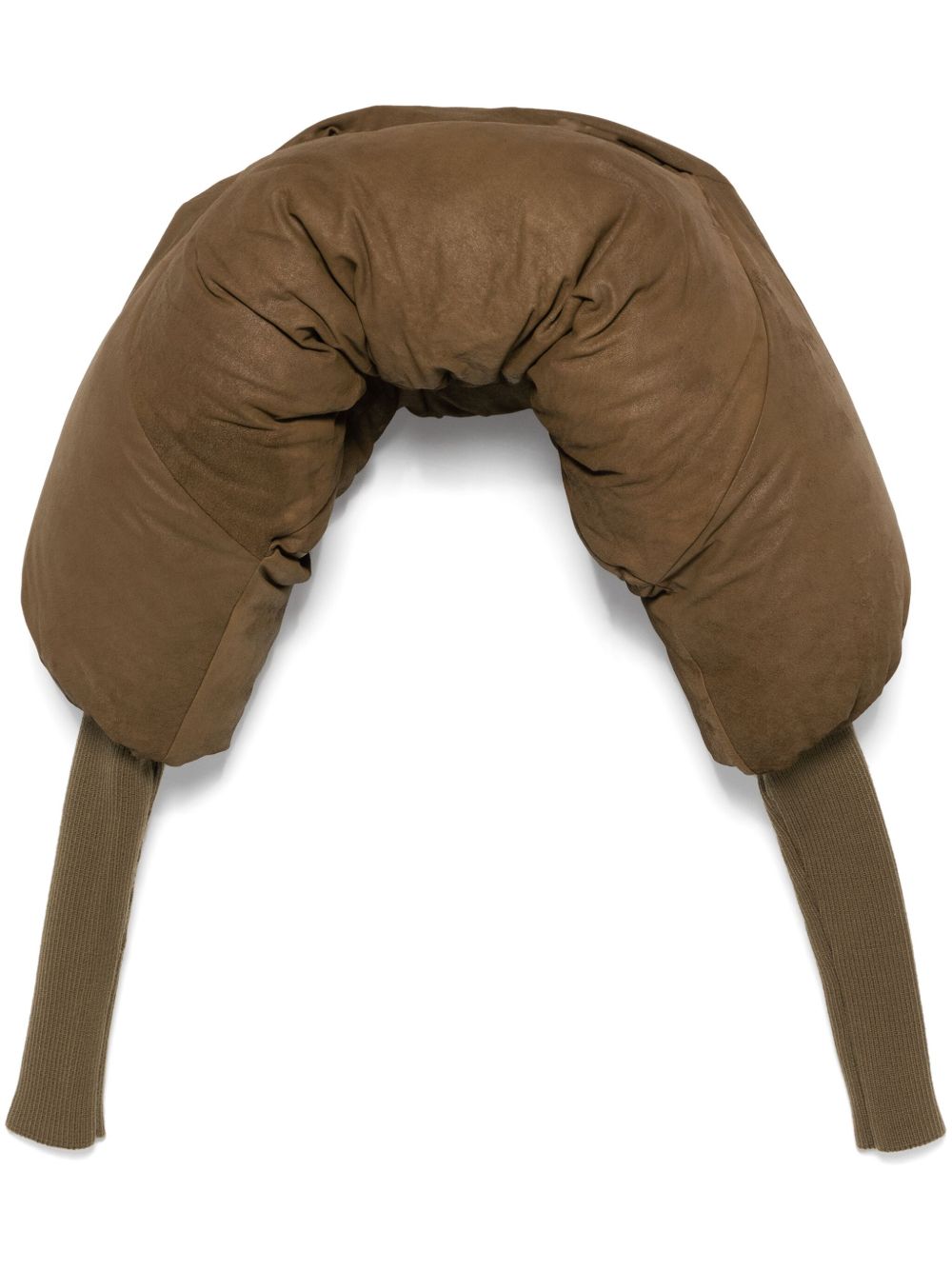 Rick Owens Duvetina Shroud 蓬松夹克 - 褐色