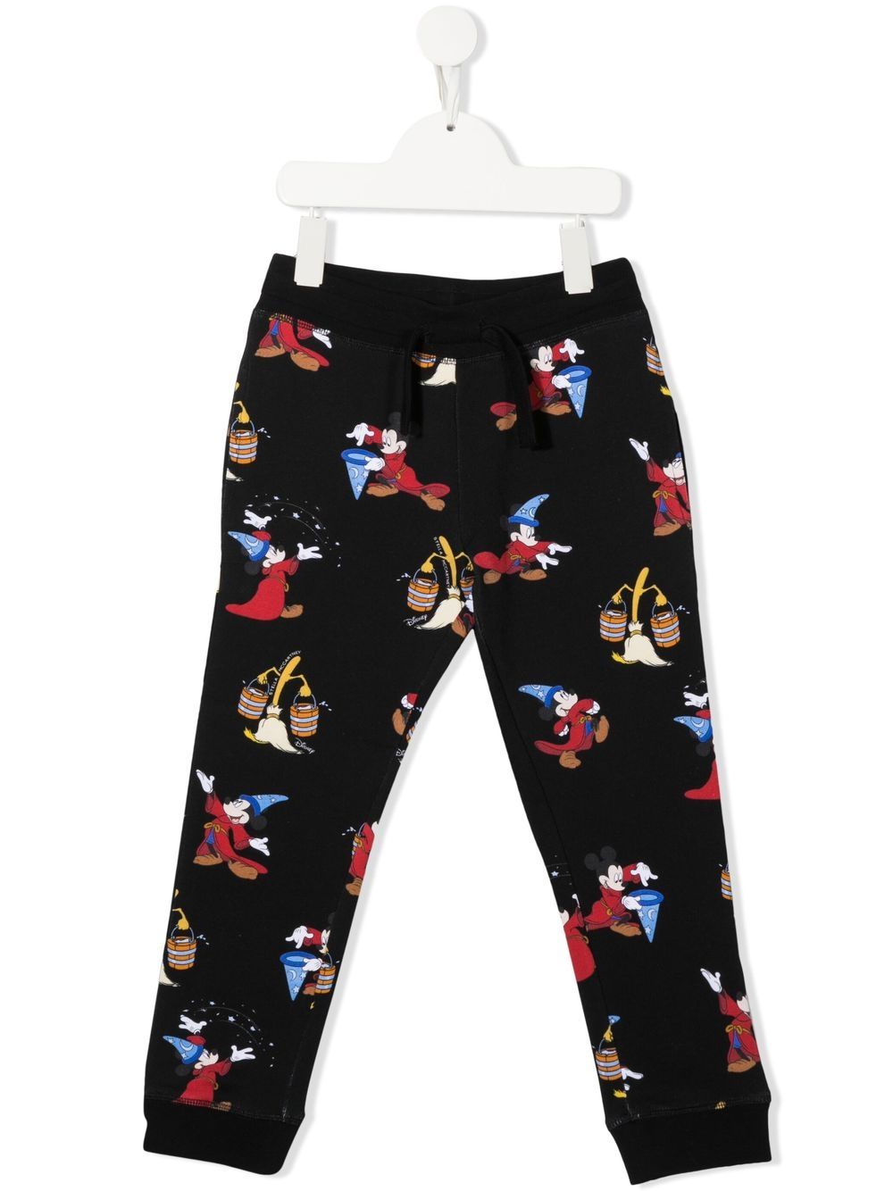 Stella McCartney Kids 斯特拉·麦卡特尼 Mickey Mouse 棉运动裤 - 黑色