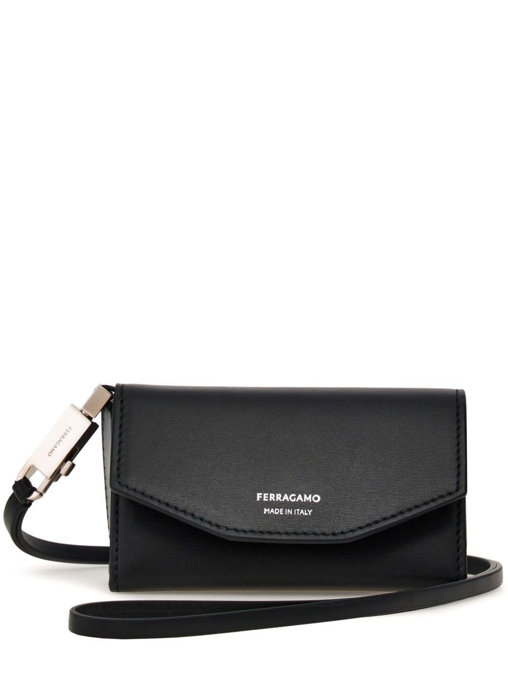 Ferragamo Item 皮质收纳包 - 黑色