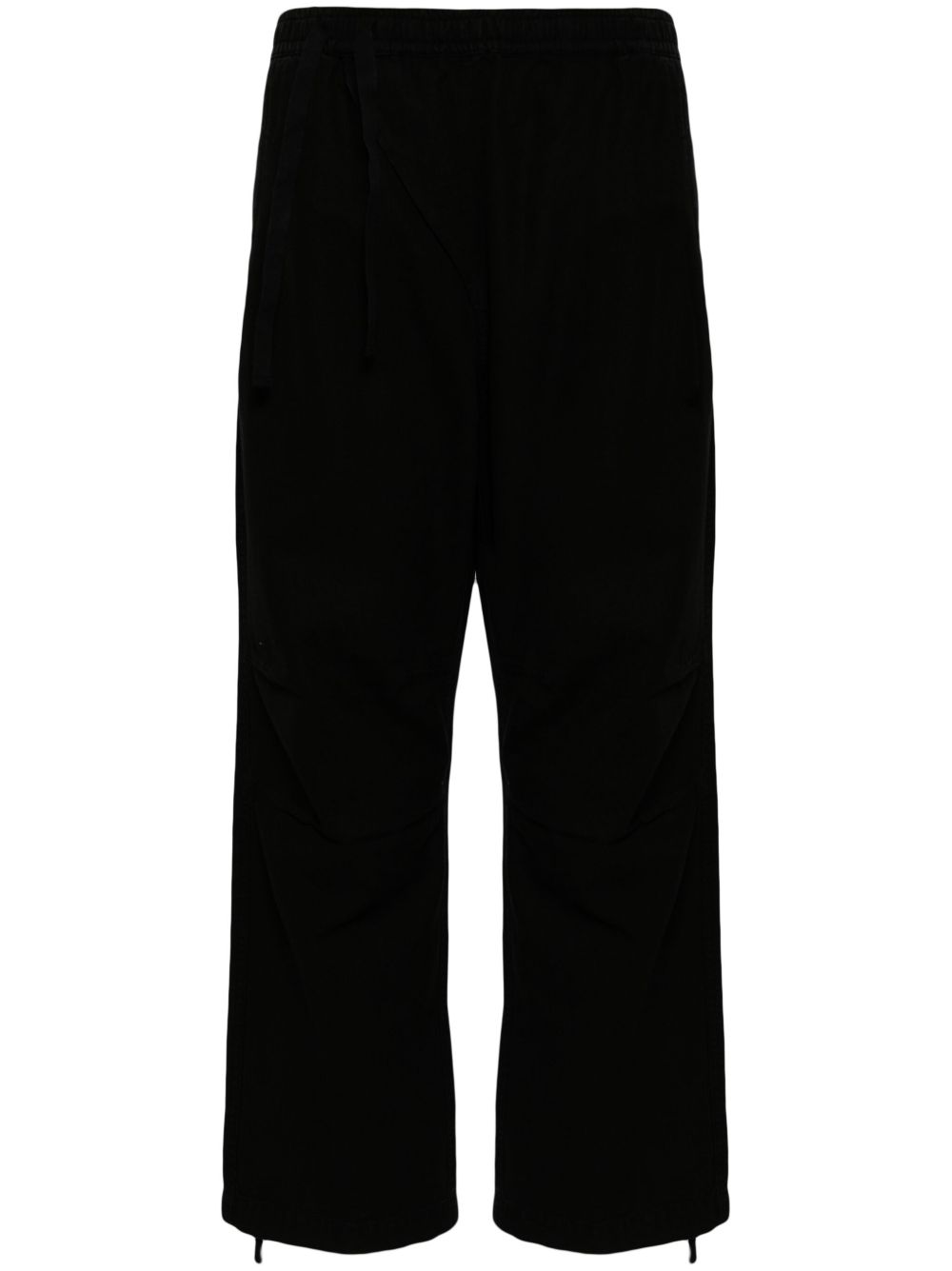 Maharishi Asym Loose 直筒长裤 - 黑色