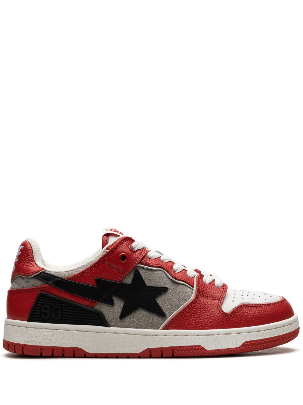 A BATHING APE® SK8 低帮运动鞋 - 红色