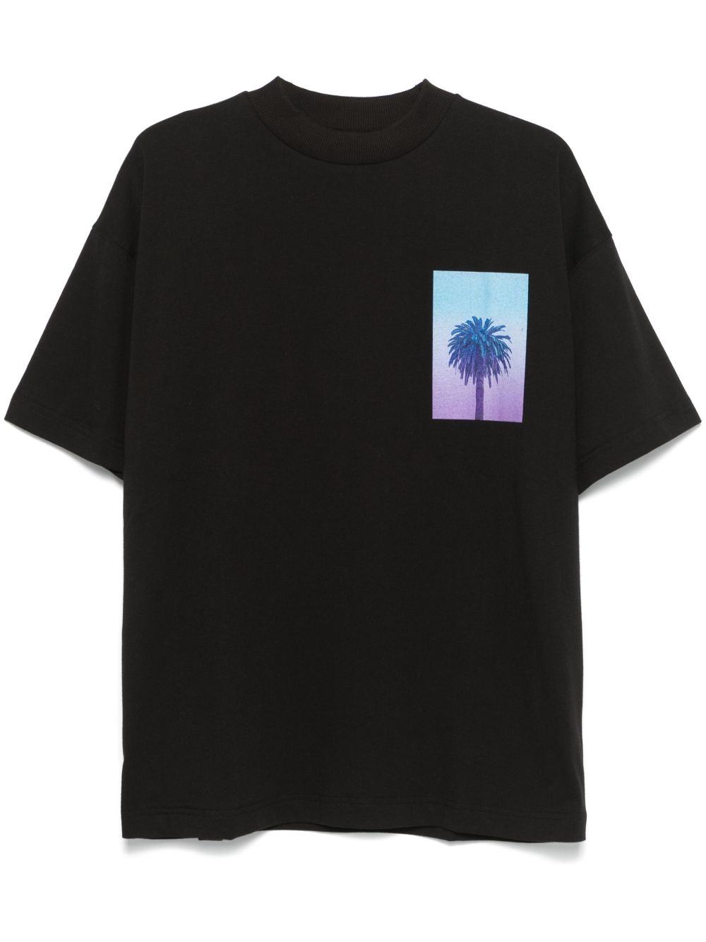 BLUE SKY INN Sunset Palm T恤 - 黑色