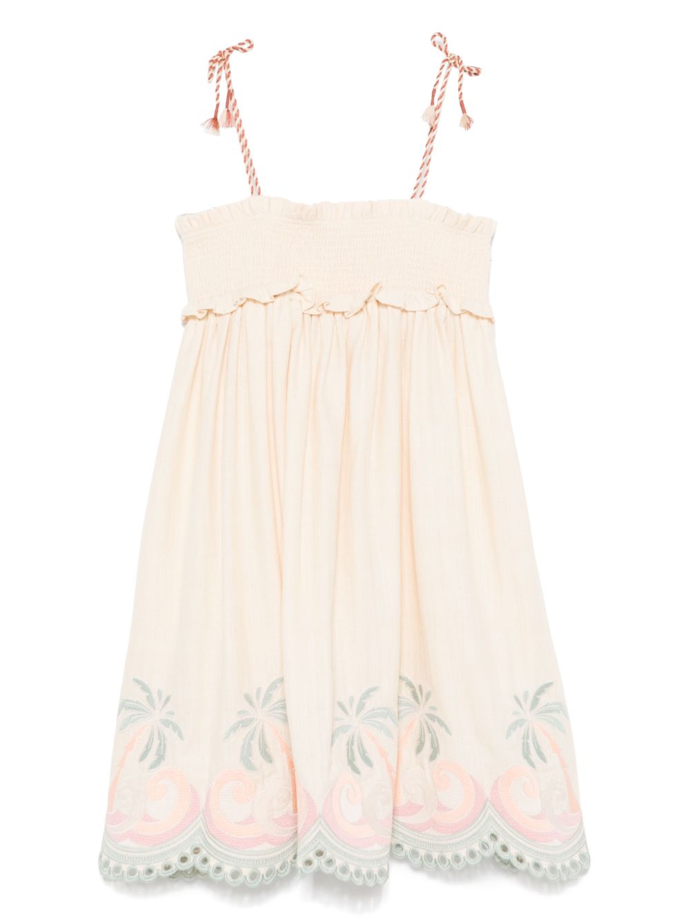 ZIMMERMANN Kids Tallow 连衣裙 - 中性色