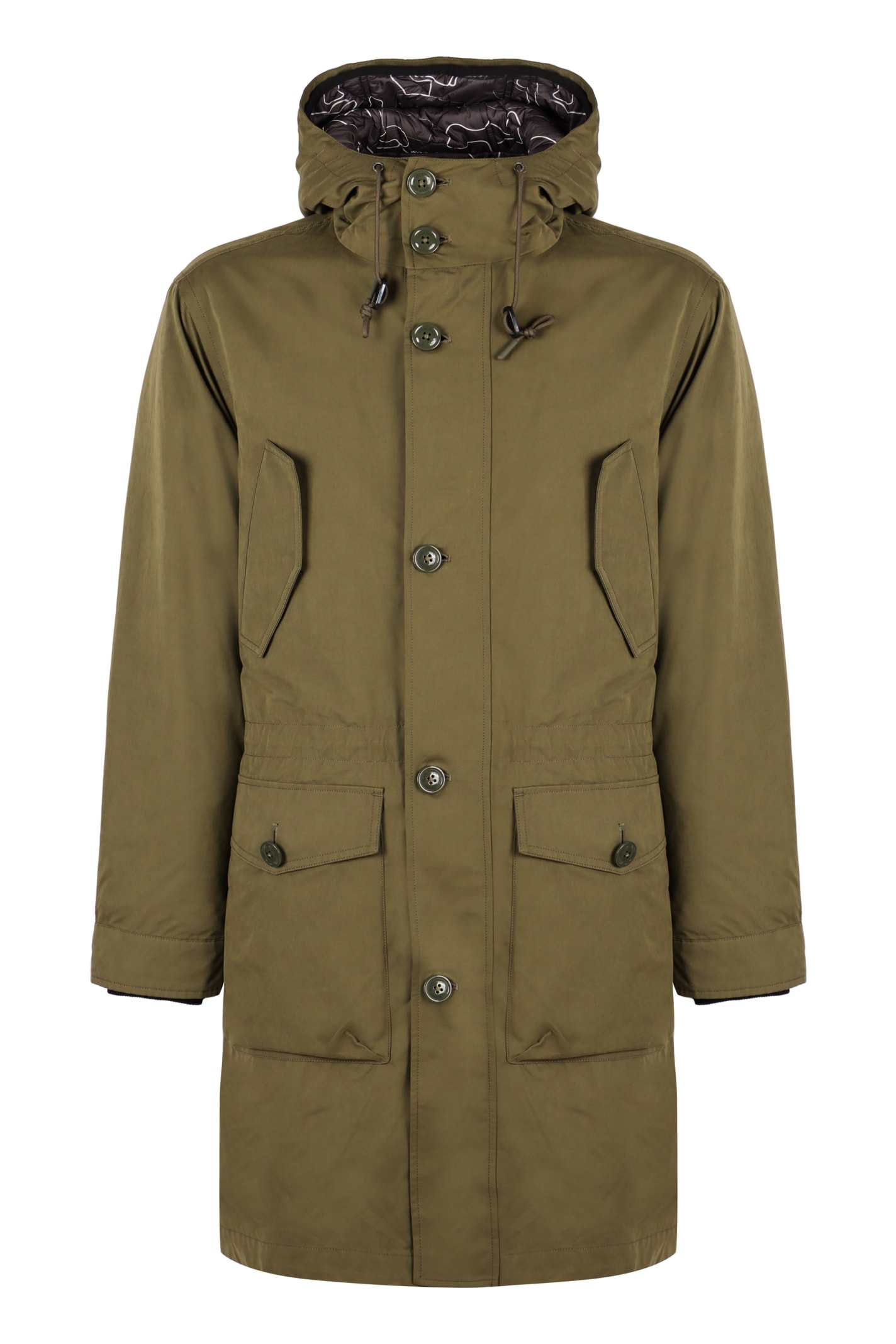 Woolrich Mountain Cloth Hooded Parka