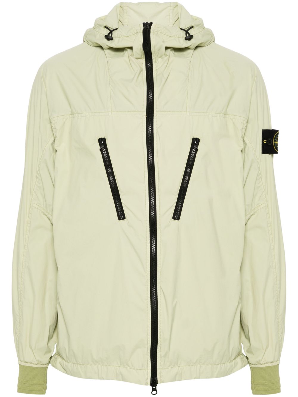 Stone Island Skin Touch 连帽夹克 - 绿色