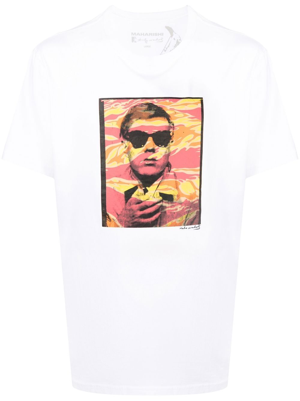 Maharishi x Andy Warhol Polaroid T恤 - 白色