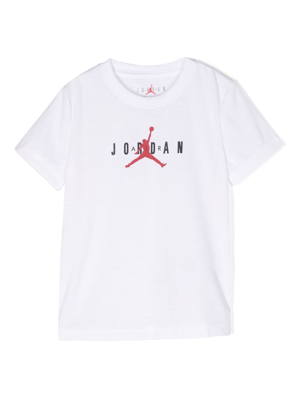 Jordan Kids Jumpman 印花环保再生涤纶T恤 - 白色