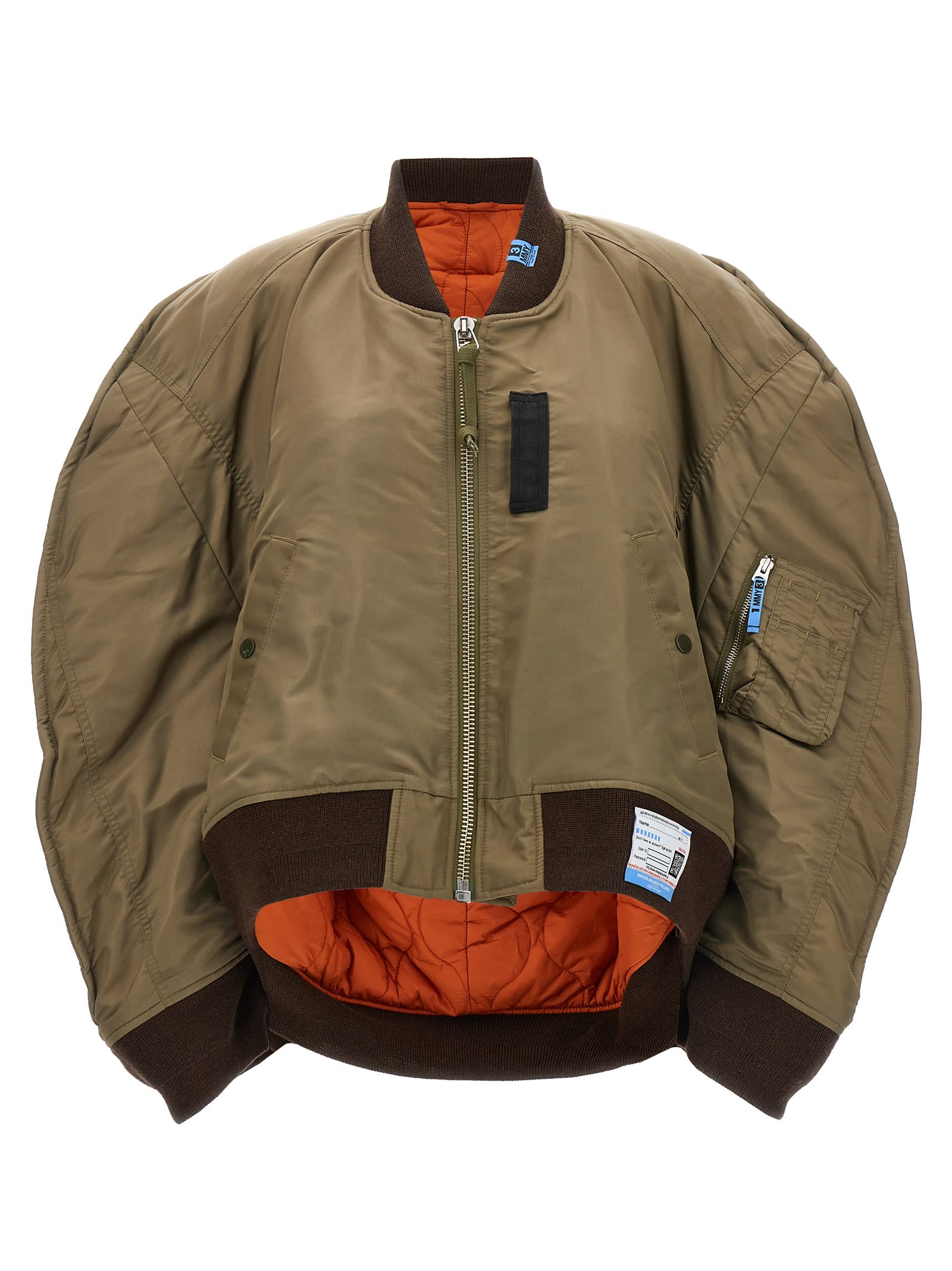 Mihara Yasuhiro Nylon Bomber Jacket