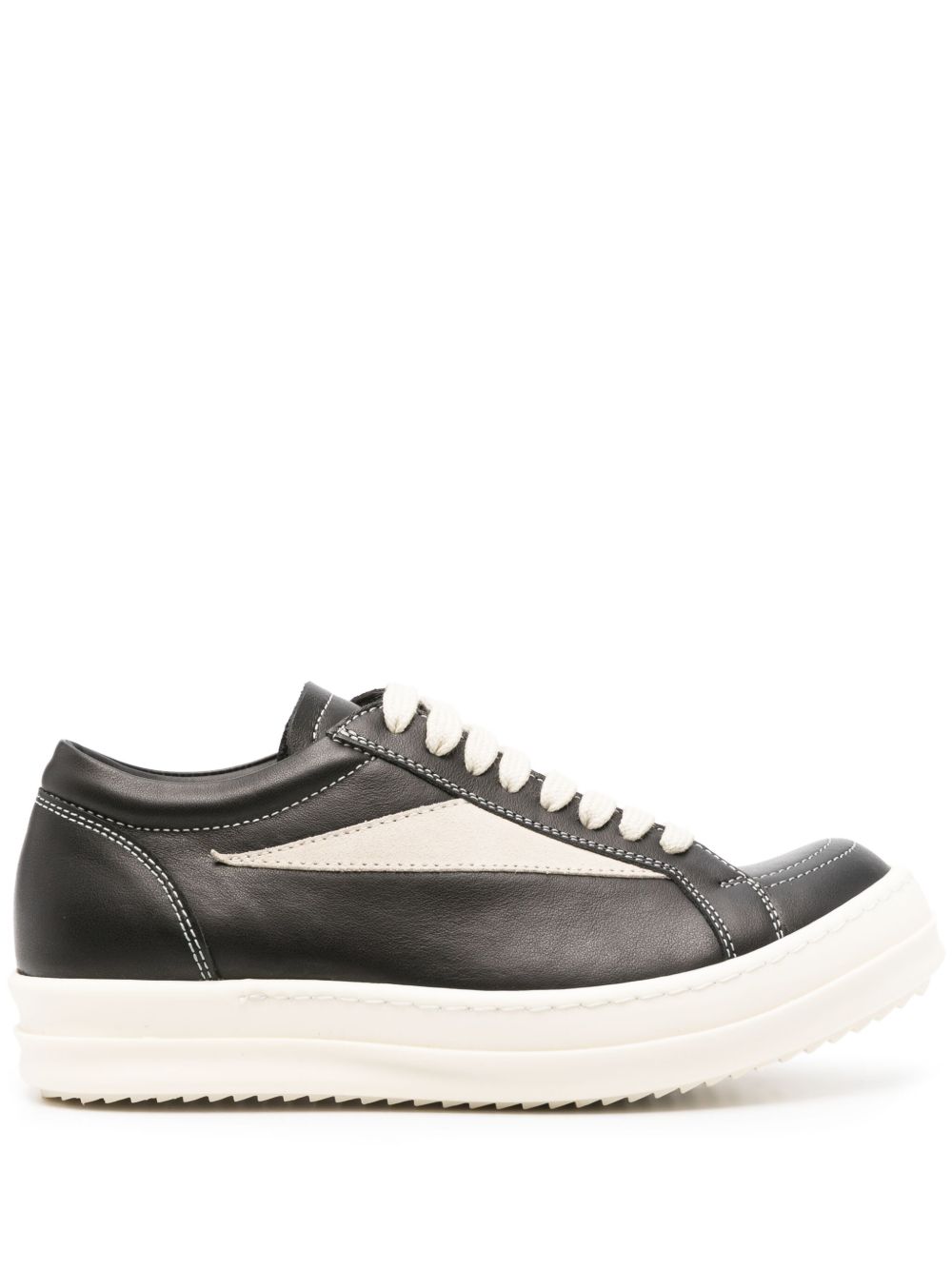 Rick Owens Vintage 拼接运动鞋 - 黑色