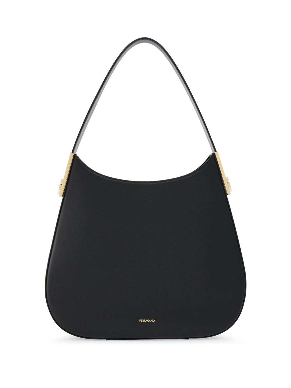 Ferragamo Ferragamo 中号水饺包 - 黑色