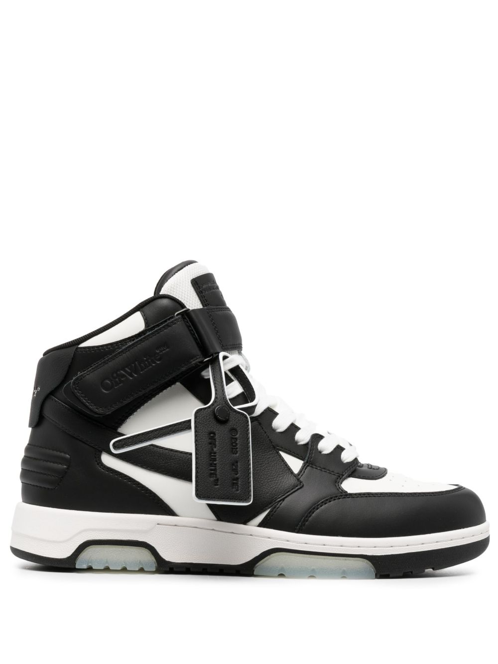 Off-White Out Of Office 中帮运动鞋 - 黑色