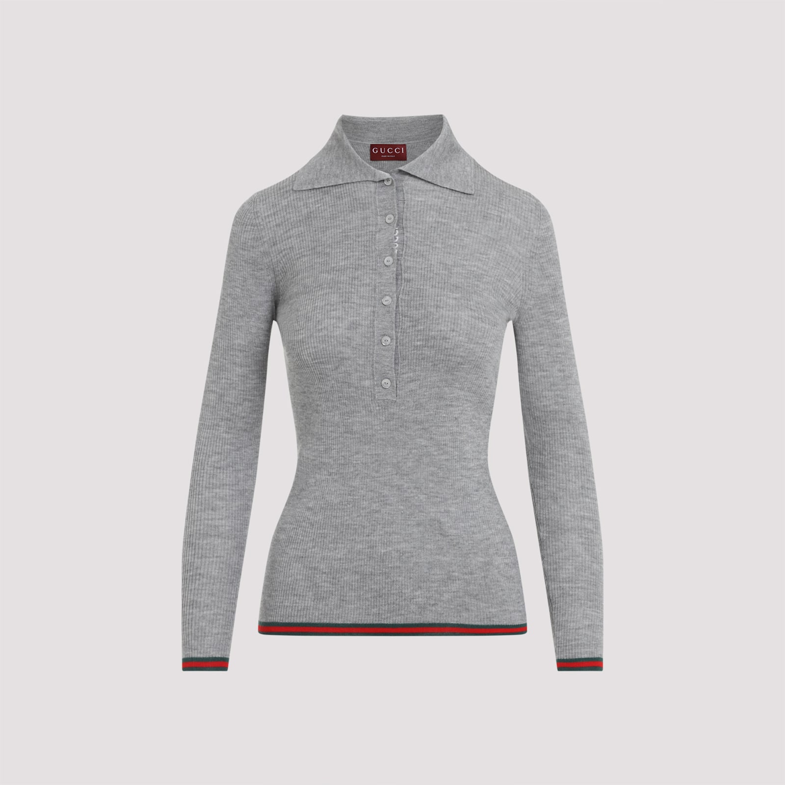 Gucci Web Polo衫