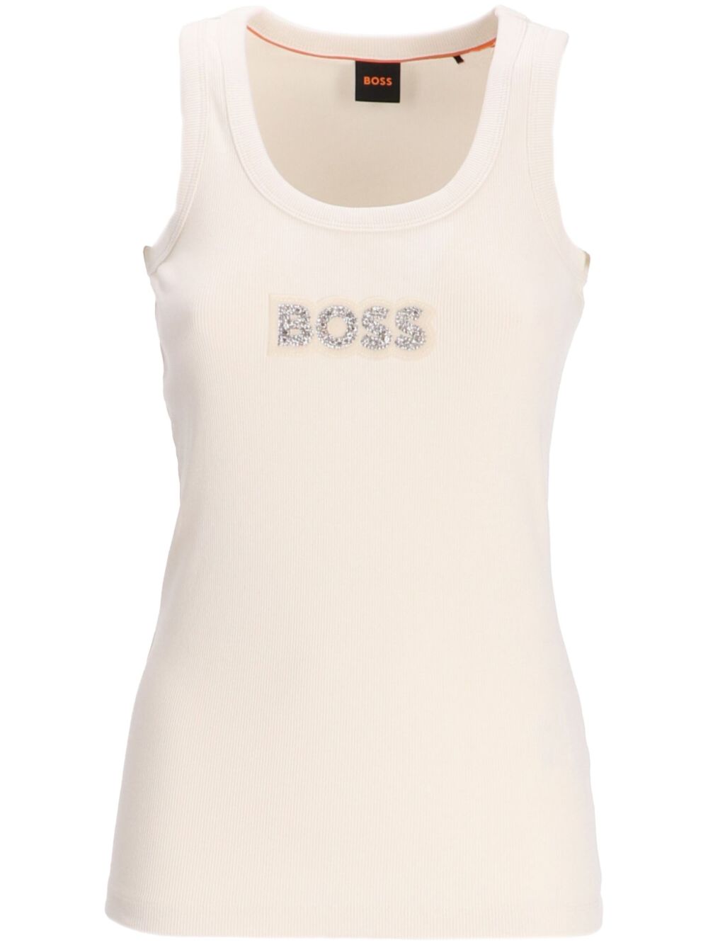 BOSS logo坦克背心 - 中性色