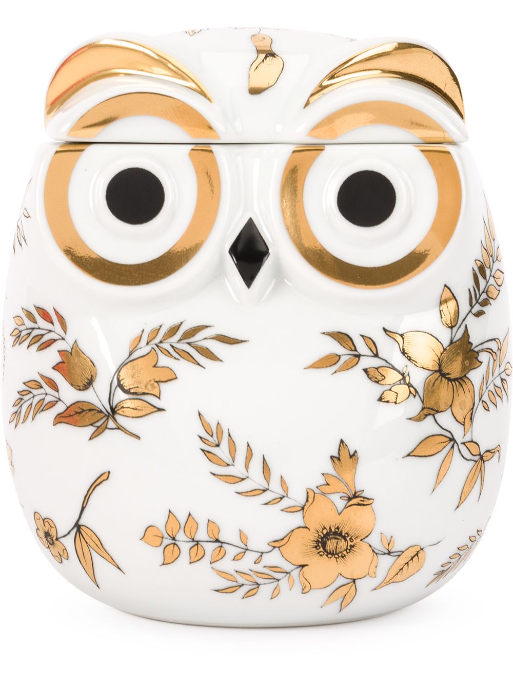 Fornasetti 花卉老鹰瓷器 - 白色