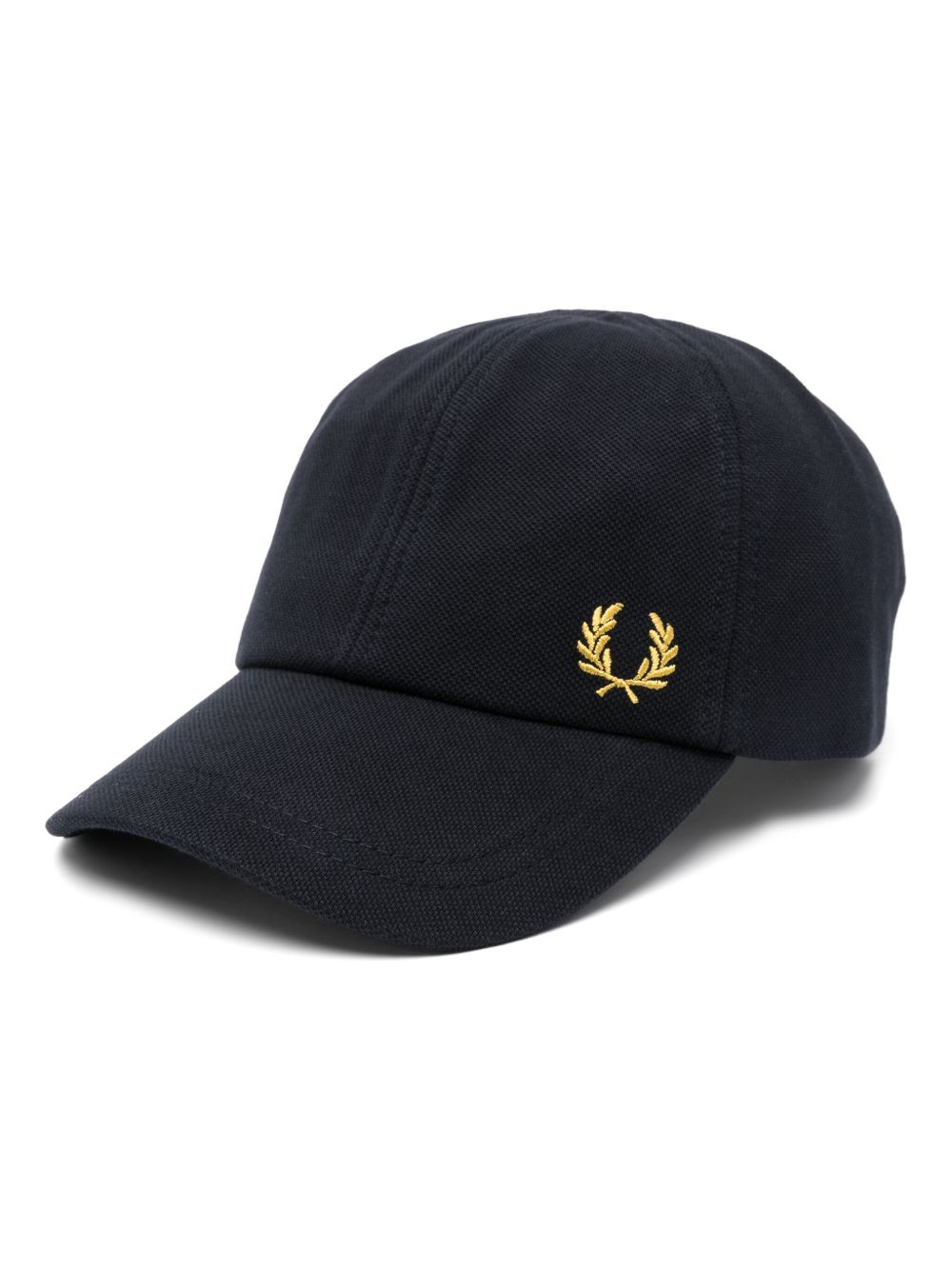 Fred Perry 珠地布编织棒球帽 - 蓝色