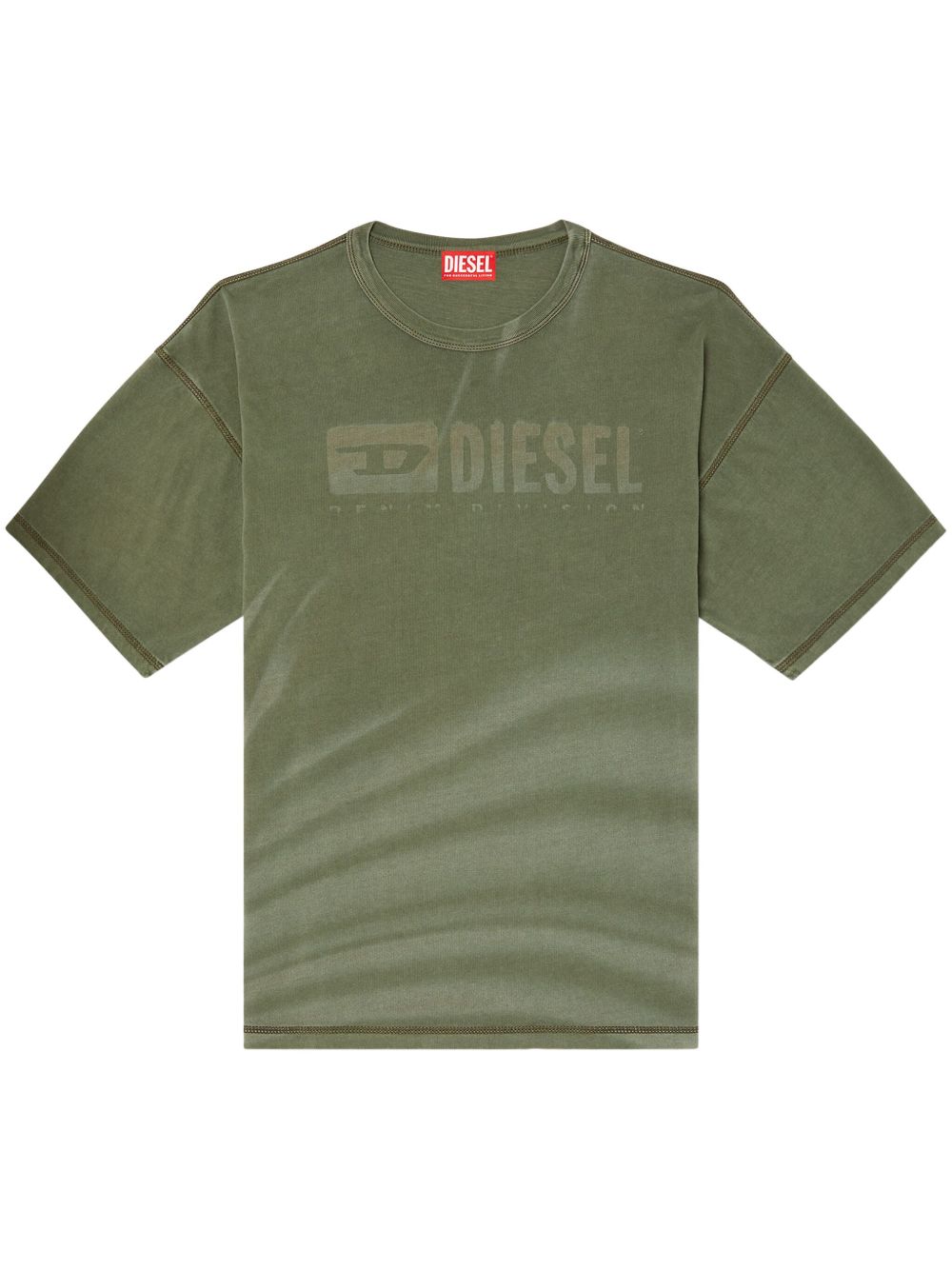 Diesel T-Adjust-R13 T恤 - 绿色