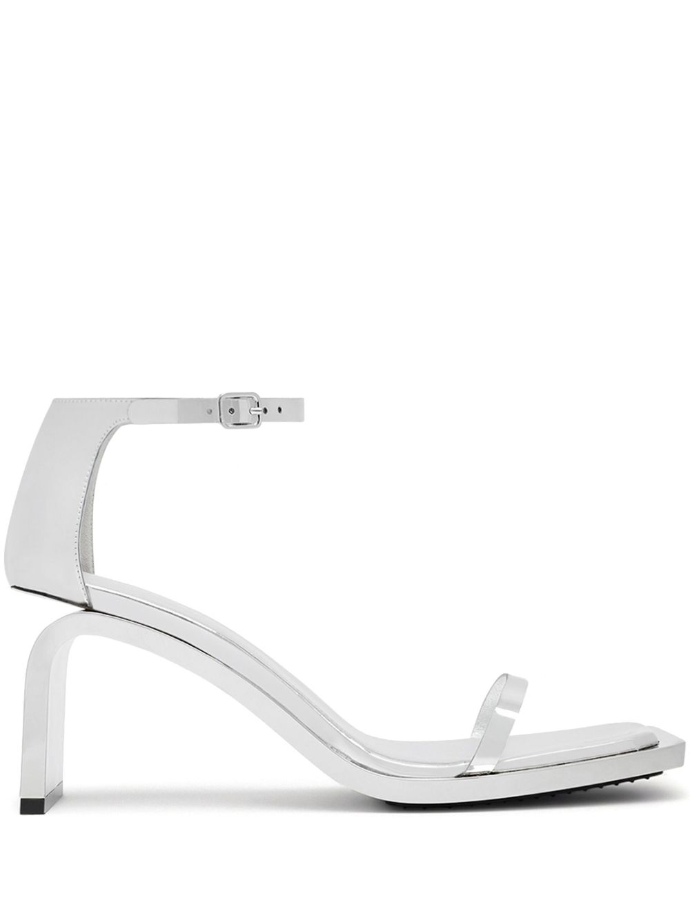 Courrèges Stream Mirror 凉鞋 - 银色