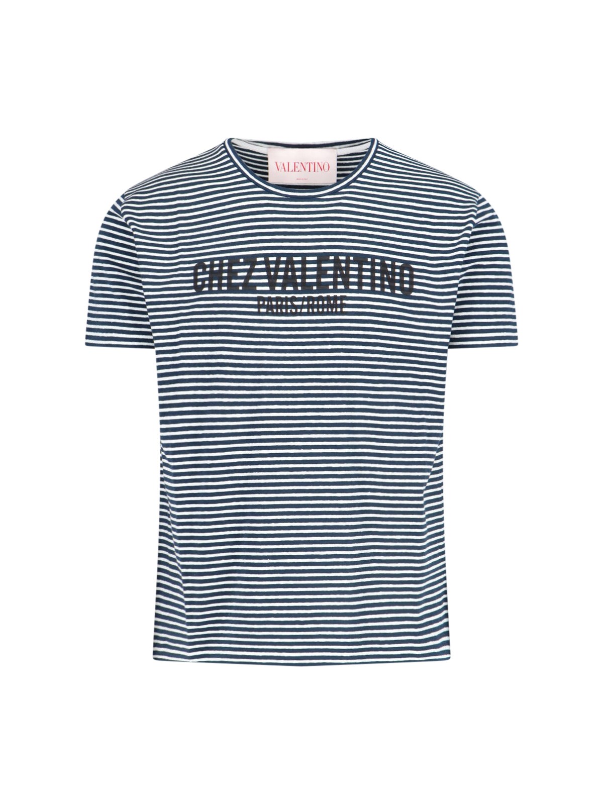 Valentino 'Chez' Striped T-Shirt