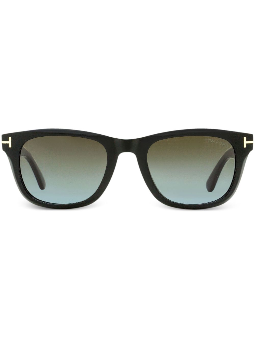 TOM FORD Eyewear Kendel 长方形镜框太阳眼镜 - 黑色
