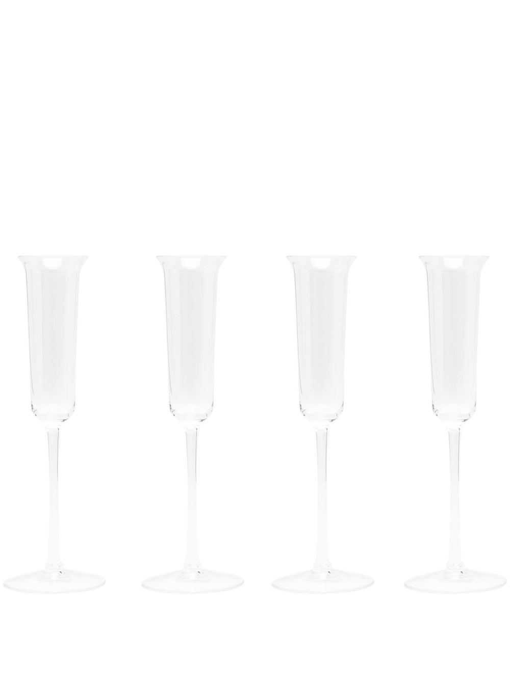 Ann Demeulemeester X Serax 晶饰玻璃香槟杯（22.7厘米） - 白色