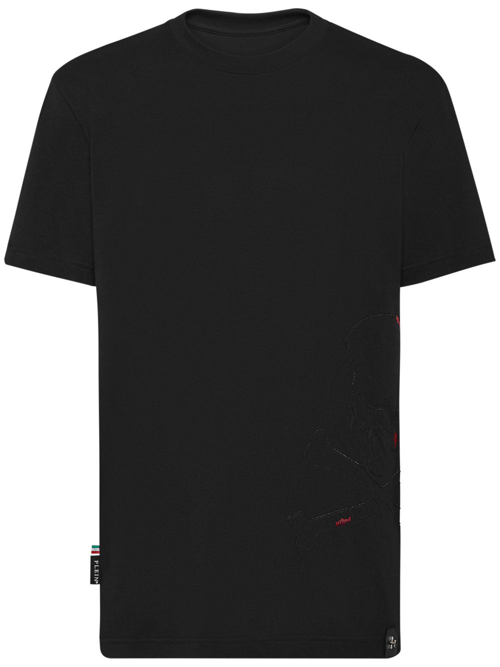 Philipp Plein SS Skull&Bones T恤 - 黑色