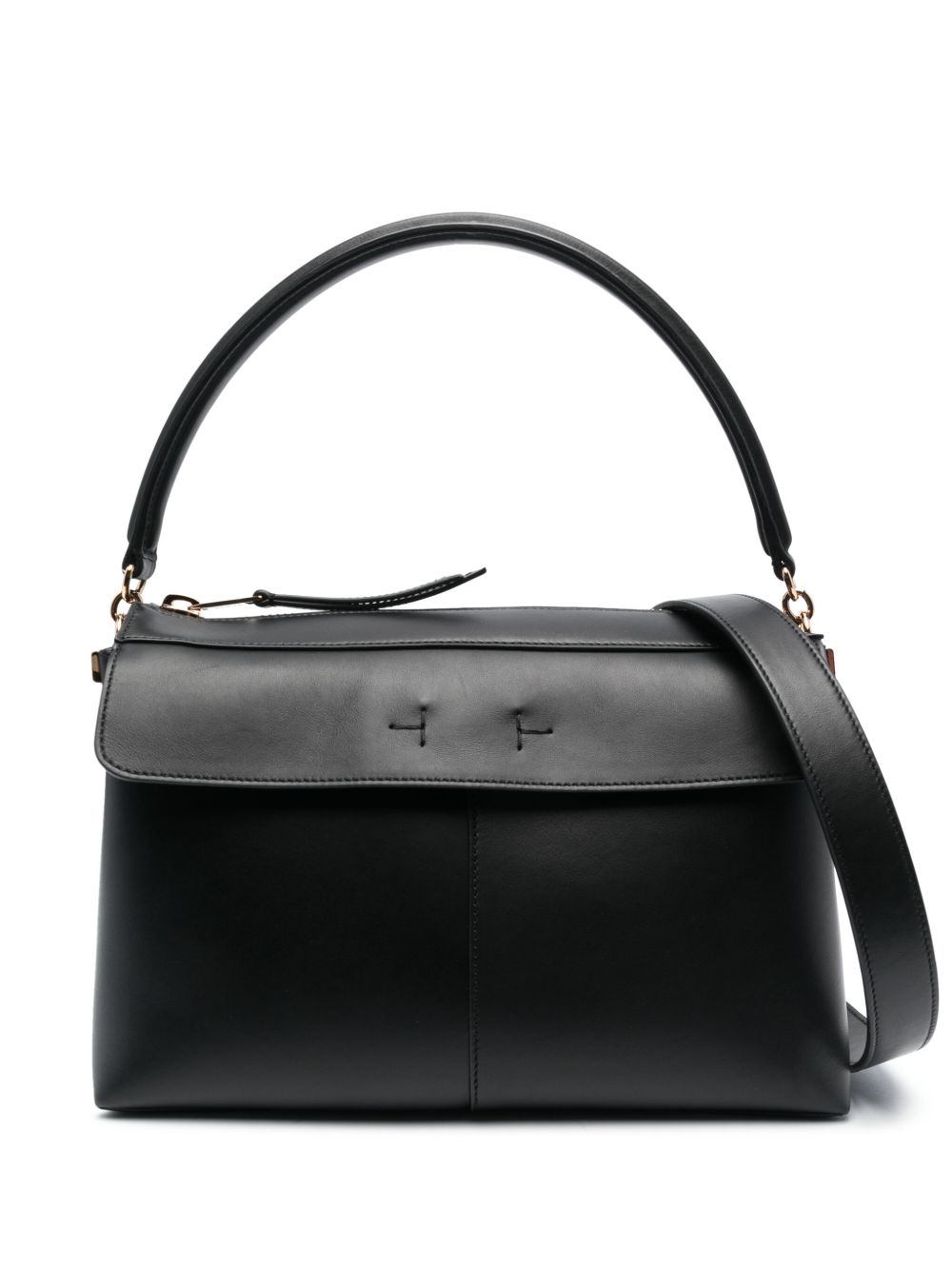 Tod's T Case Boston 单肩包 - 黑色