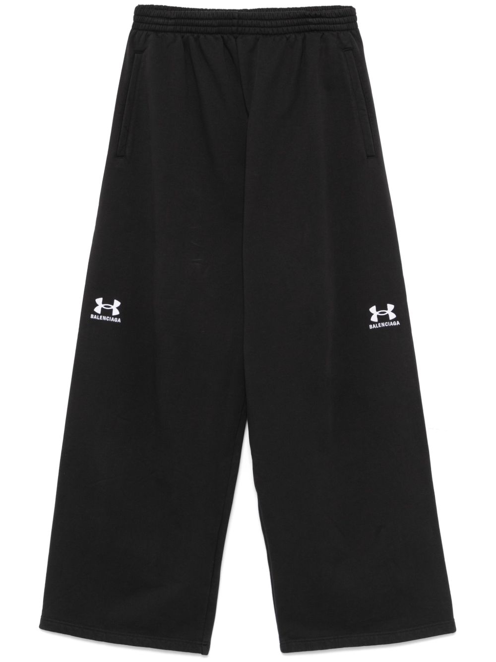Balenciaga x Under Armor® 阔腿运动裤 - 黑色