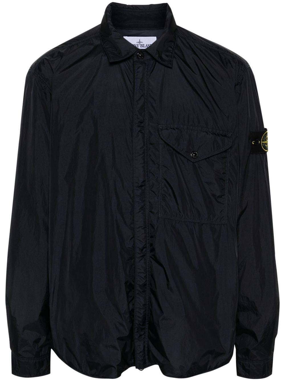 Stone Island 防风夹克 - 蓝色