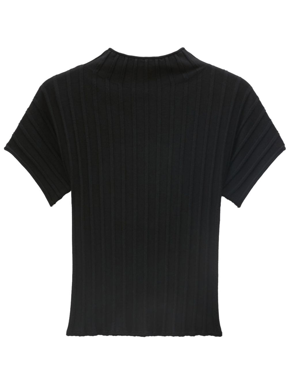 Filippa K 罗纹针织企领上衣 - 黑色