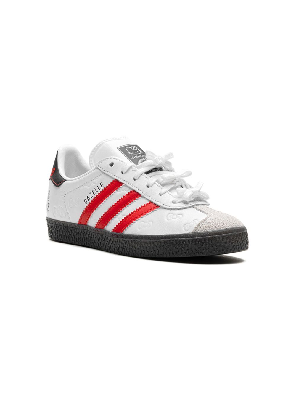 adidas Kids Gazelle PS Hello Kitty 运动鞋 - 白色