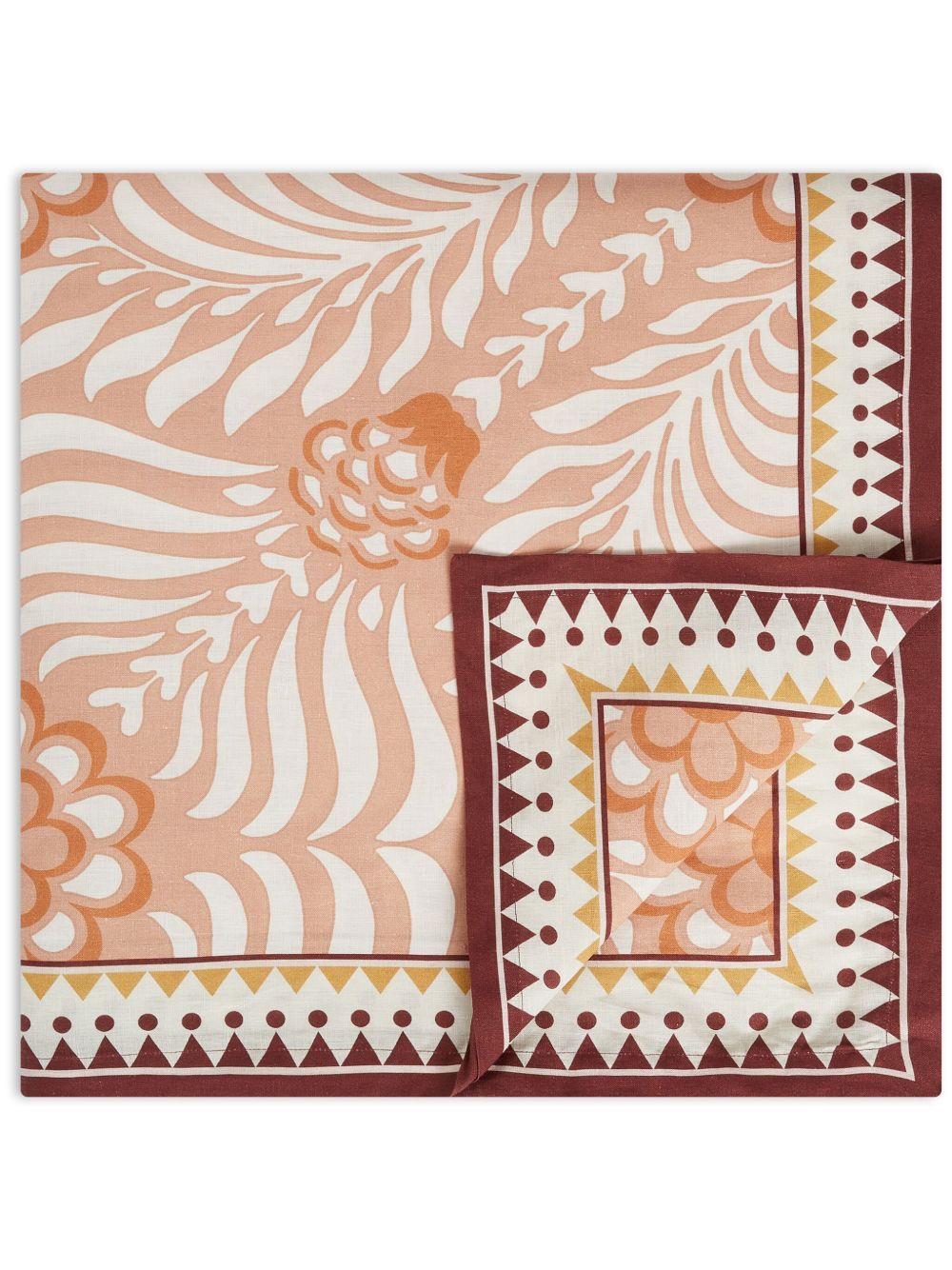 La DoubleJ Tudor 中号桌布 - 粉色