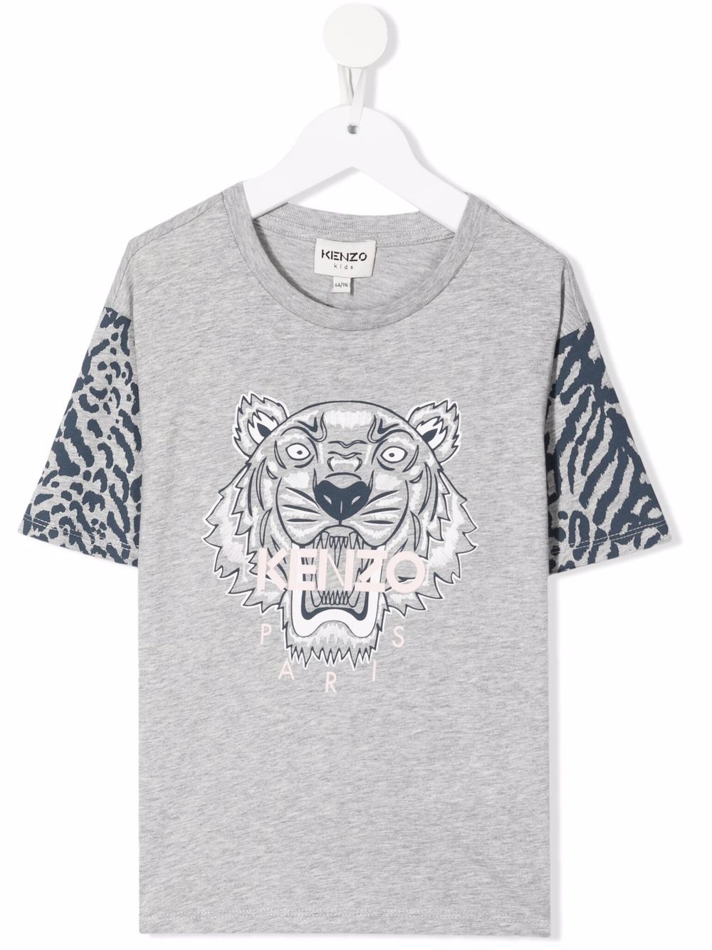 Kenzo Kids 经典老虎图案卫衣 - 灰色