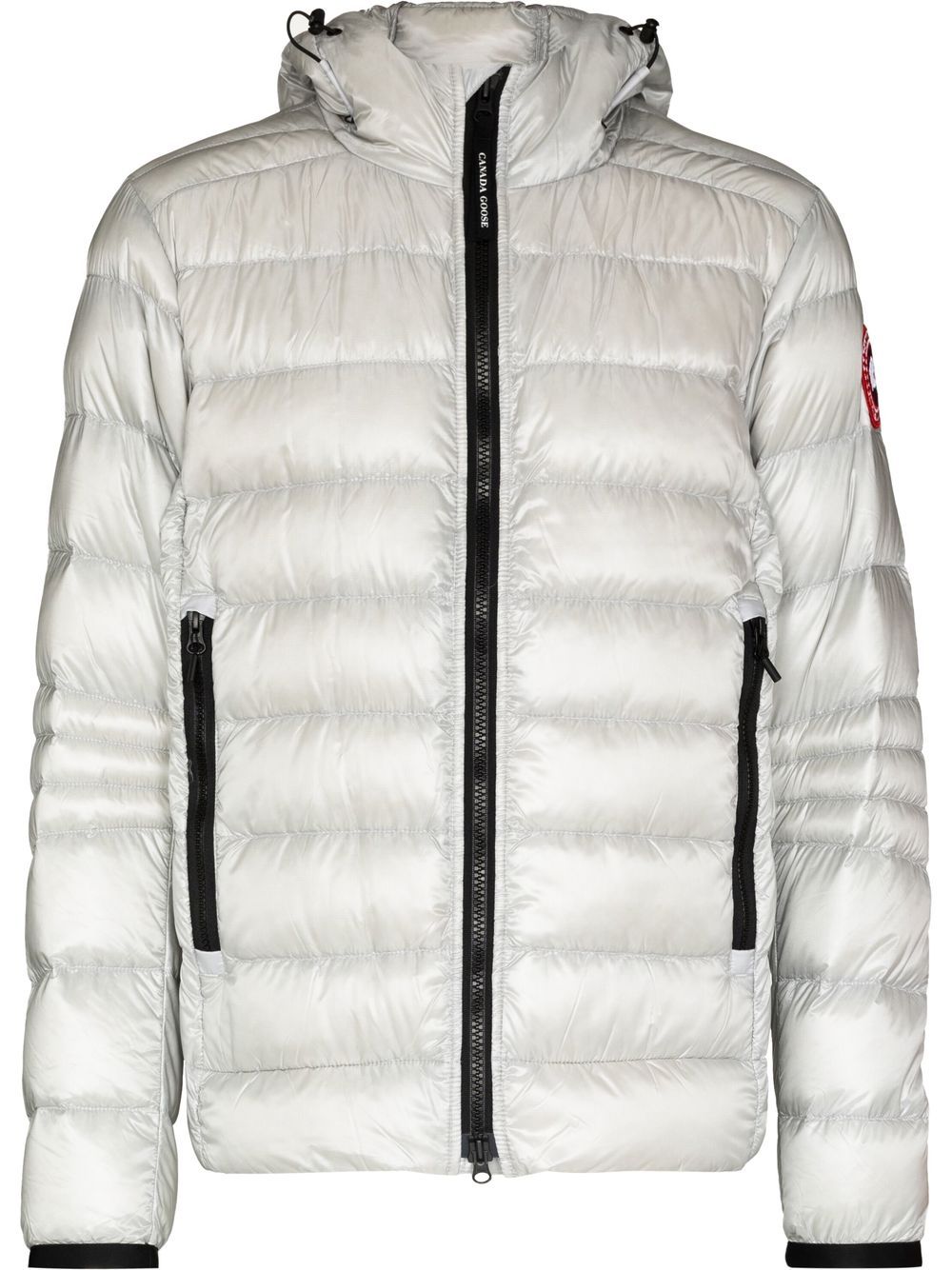 Canada Goose Crofton 可收纳式连帽夹克 - 银色