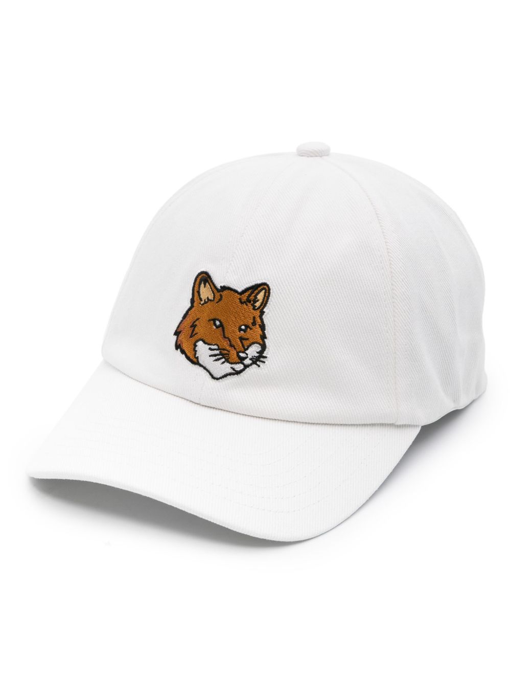 Maison Kitsuné Bold Fox 棉棒球帽 - 白色
