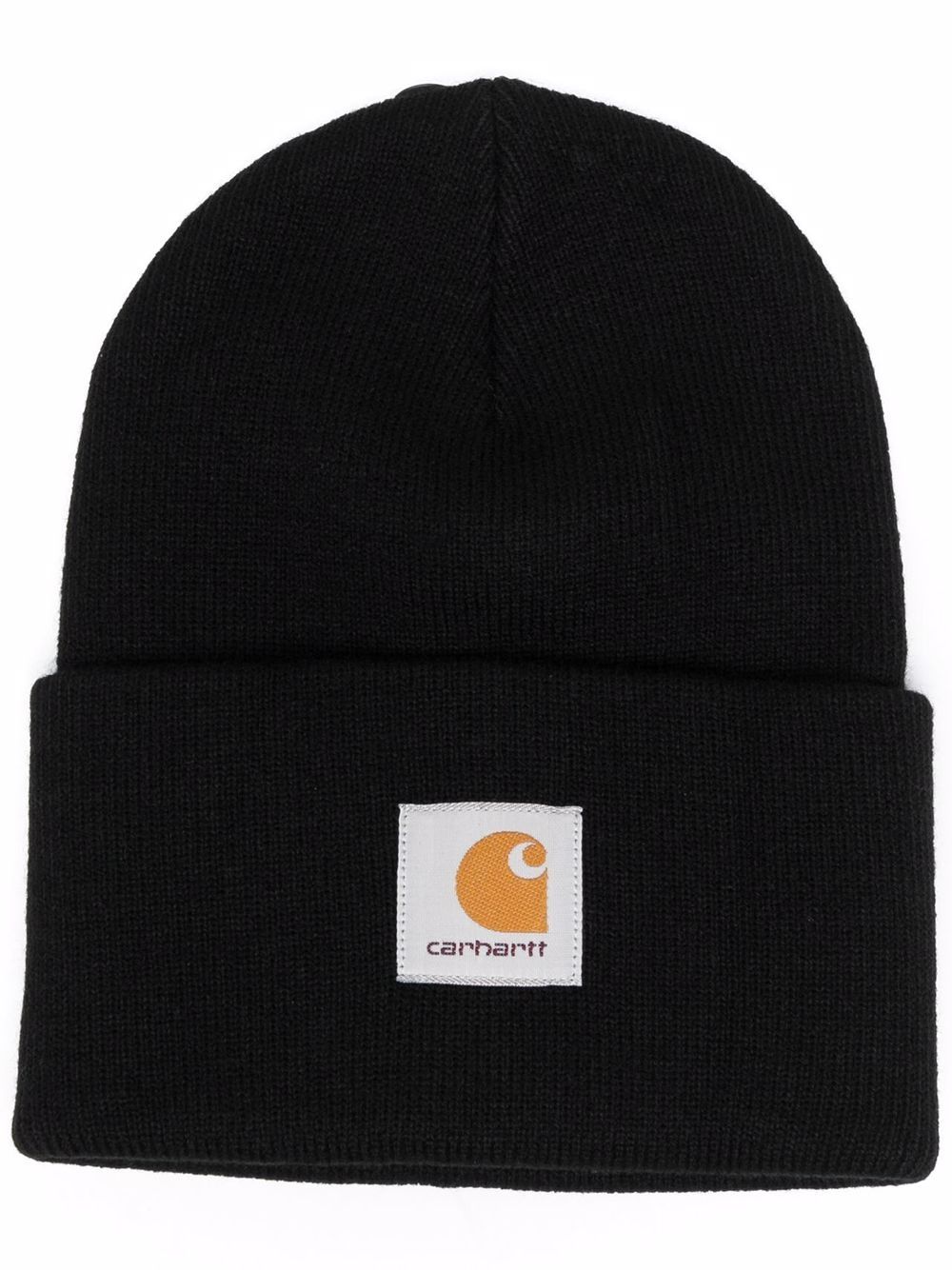 Carhartt WIP 标贴套头帽 - 黑色