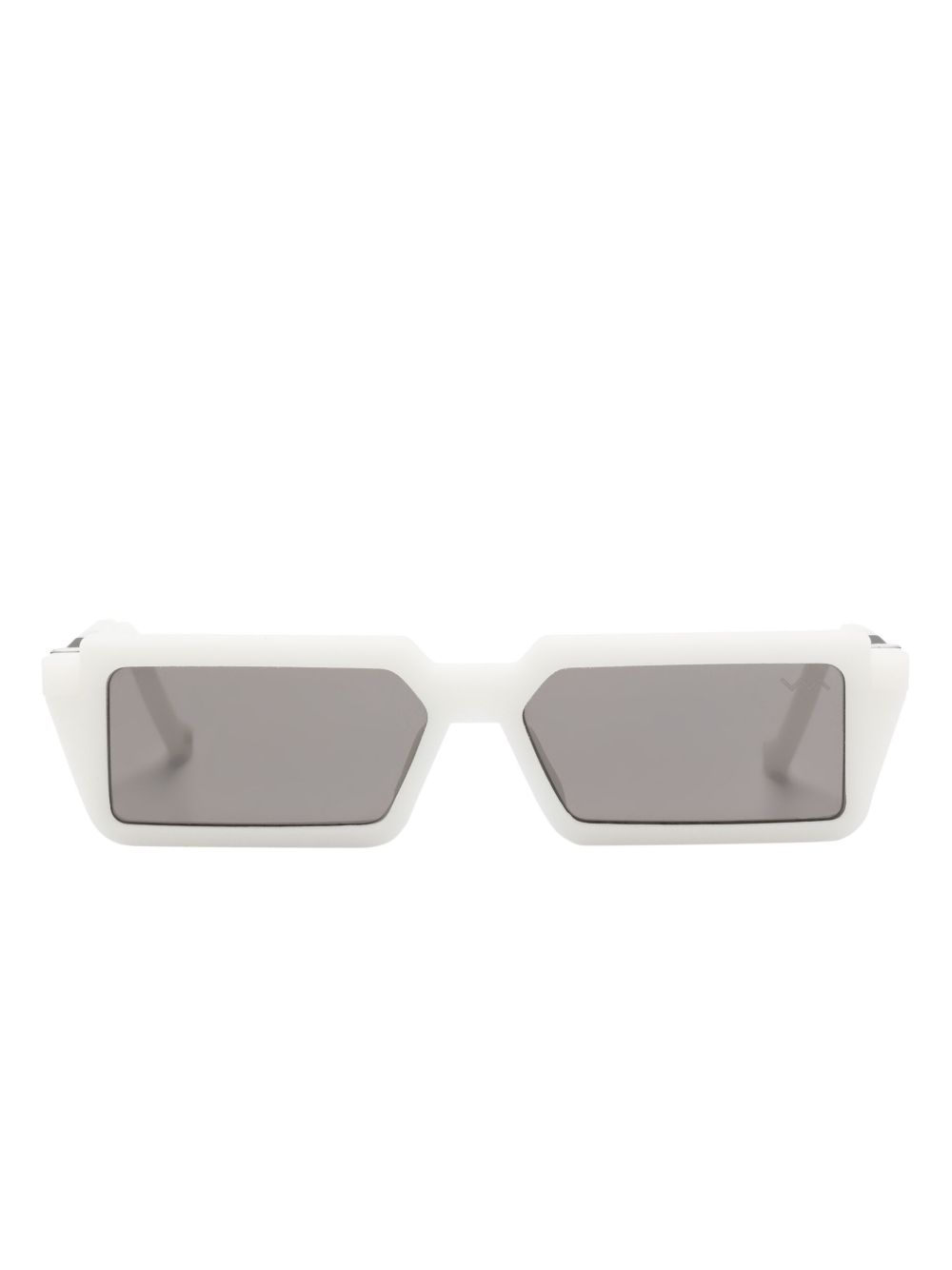 VAVA Eyewear x Suzanne Ciani 长方形镜框太阳眼镜 - 白色