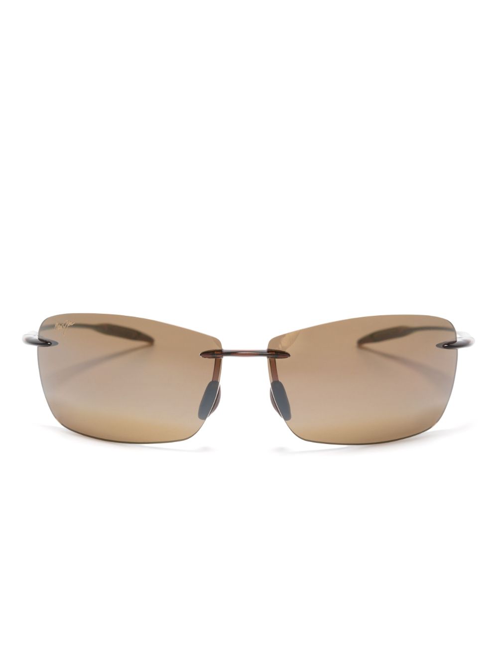 Maui Jim 长方形框太阳眼镜 - 褐色