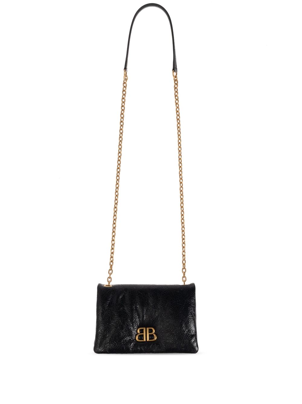 Balenciaga Monaco 迷你斜挎包 - 黑色