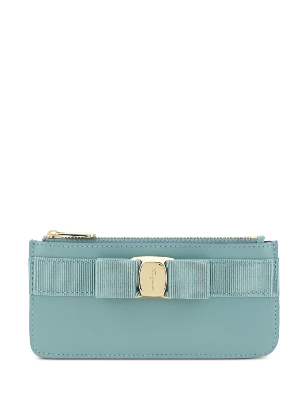 Ferragamo Vara Bow 卡夹 - 蓝色
