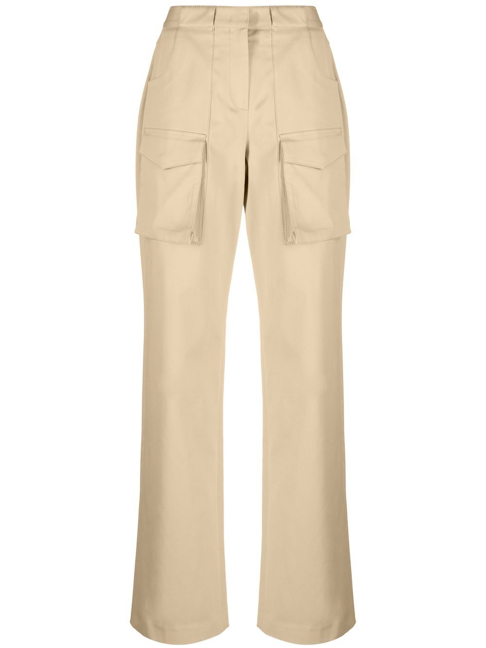 Ermanno Scervino 高腰工装裤 - 中性色