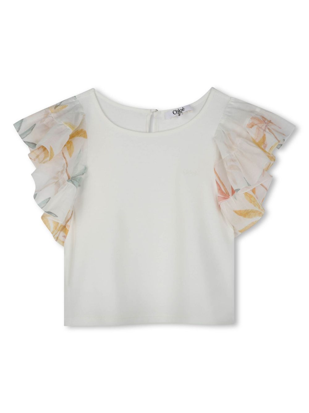 Chloé Kids Fancy 罩衫 - 白色