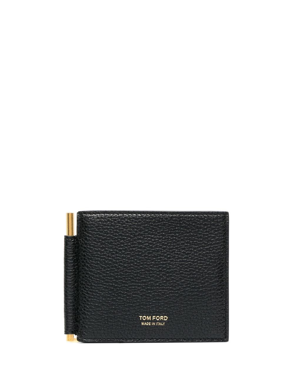 TOM FORD 钞票夹皮质钱包 - 黑色