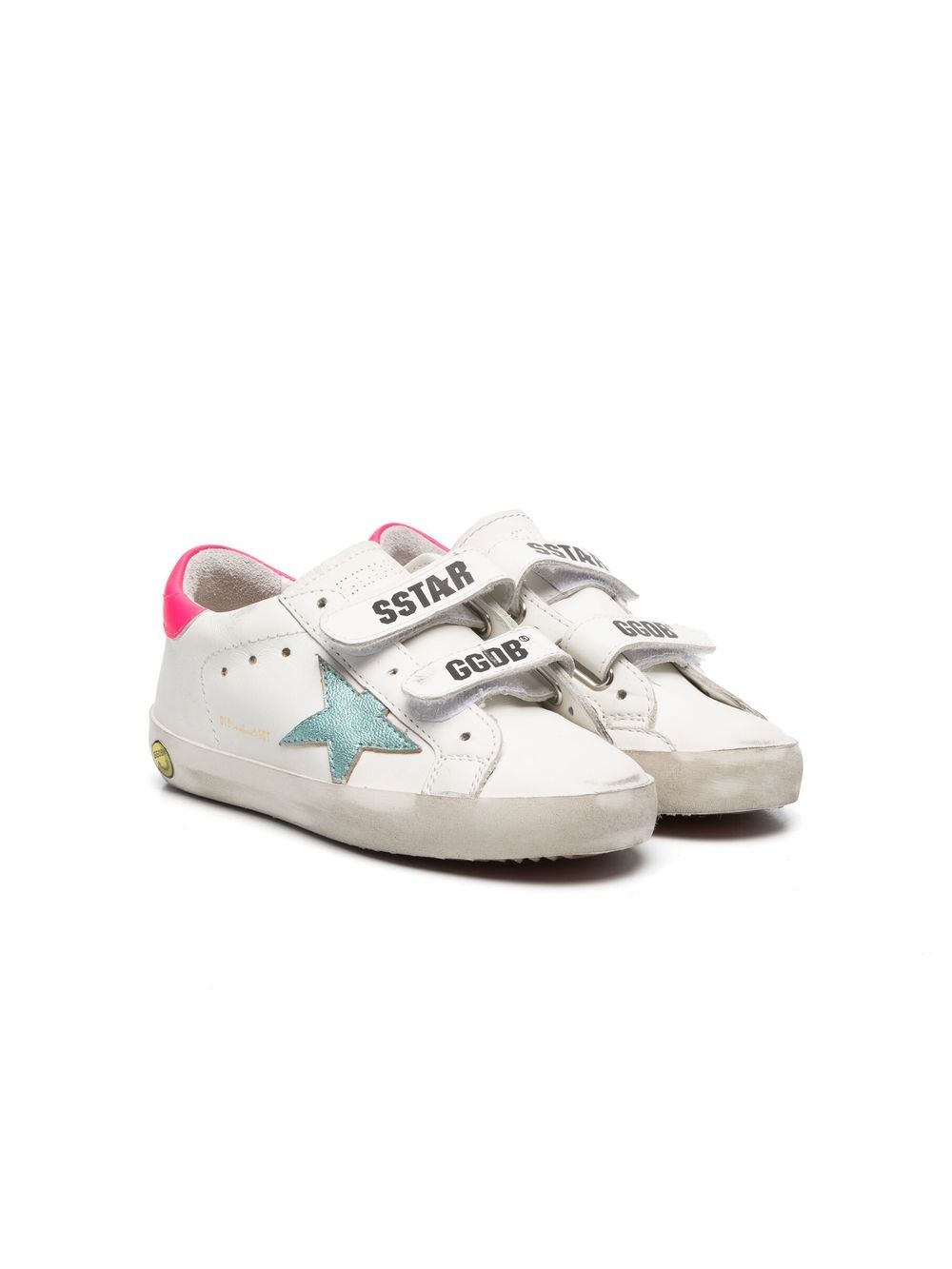 Golden Goose Kids Old School 低帮运动鞋 - 白色