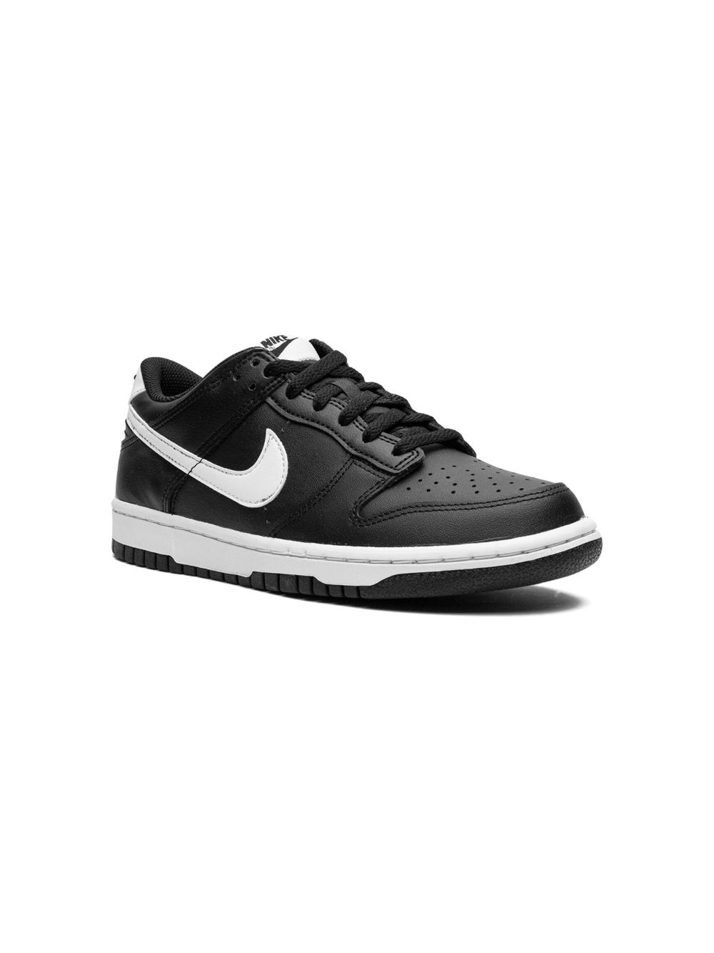 Nike Kids Dunk Low 运动鞋 - 黑色