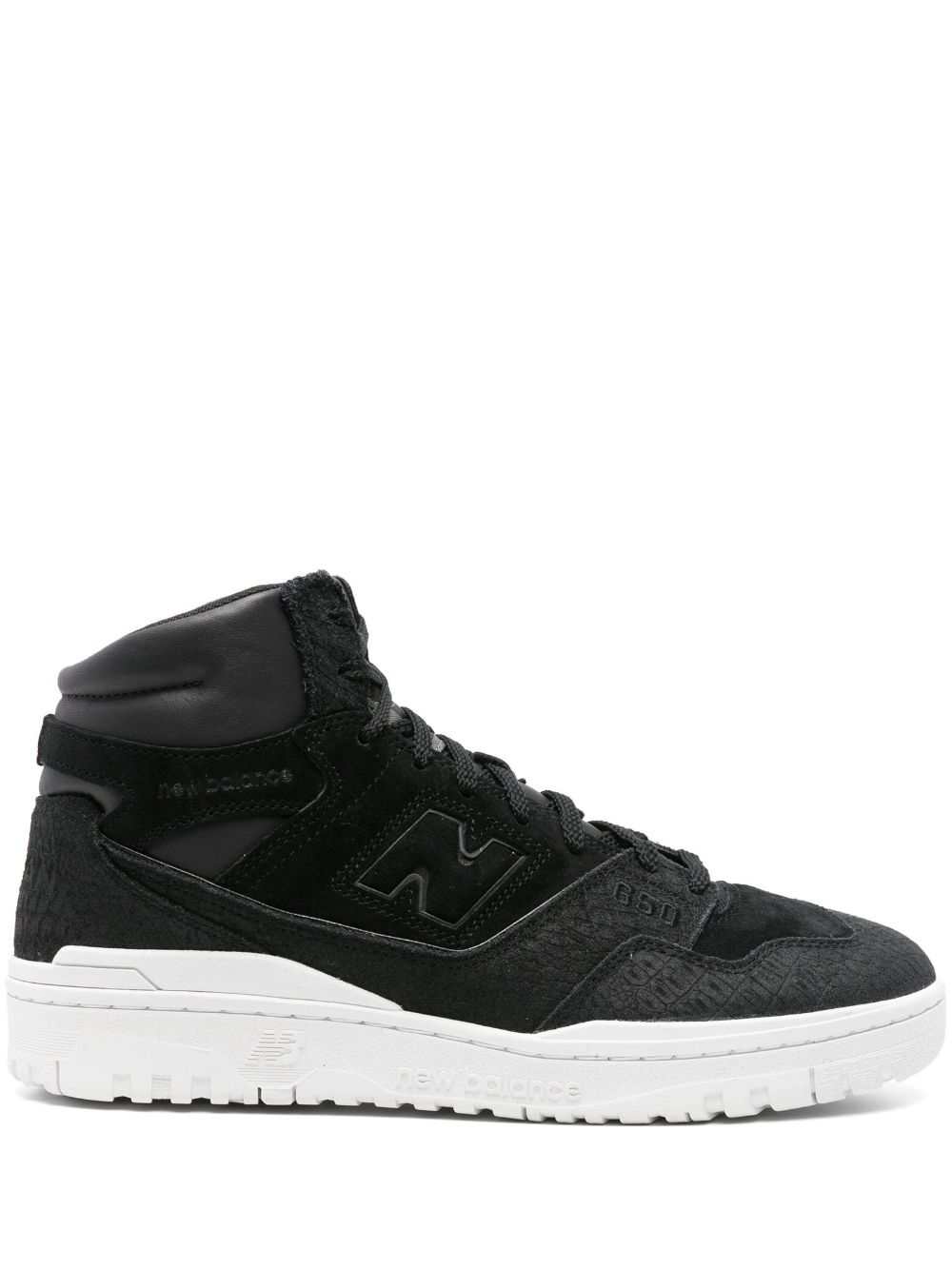 Comme Des Garçons Shirt x New Balance BB650 高帮运动鞋 - 黑色