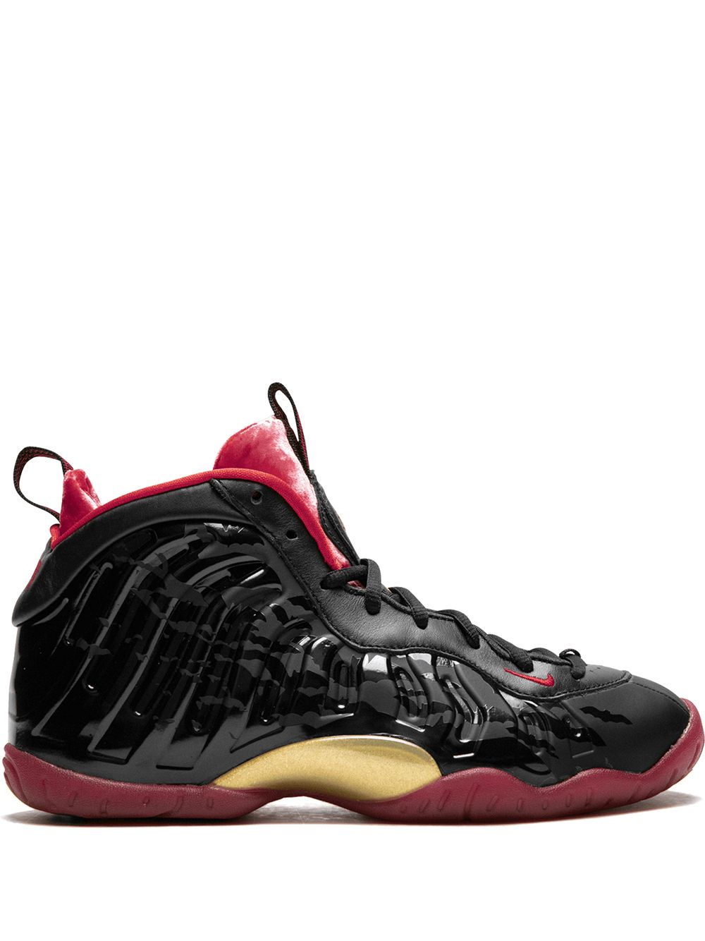 Nike Kids Little Posite One QS运动鞋 - 黑色
